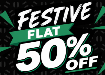 Flat 50% Off