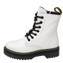 Triple Sole Micro Fibre White Boot With Far Inside