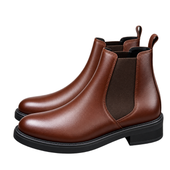 Chelsea Ankle Boots With Soft Touch Leather Materials