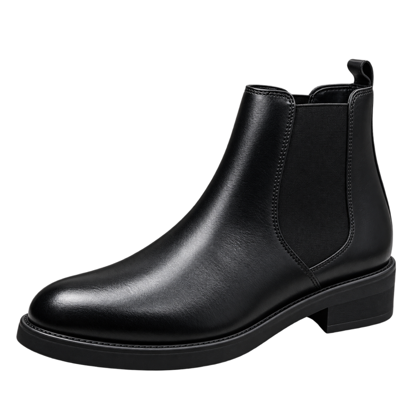 Chelsea Ankle Boots With Soft Touch Leather Materials