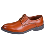 Formal Lace-Up Tan Brown Shoes For Men By PULLMAN
