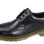 Brogue Oxford Single Sole Leather Shoes Inspired By Marten