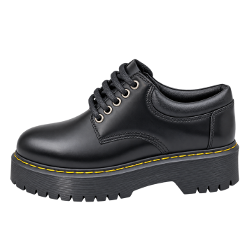 Oxford Shoe Mono Original Leather With Triple Sole Inspired By Martens