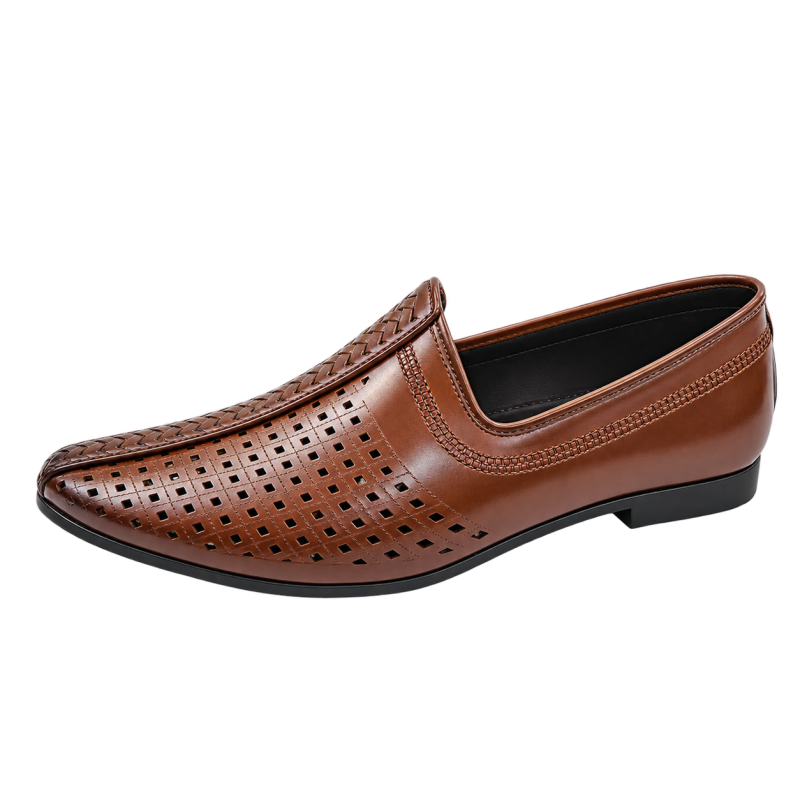 Nagra Jutti Comes With Microfiber Leather Slip-On Shoes