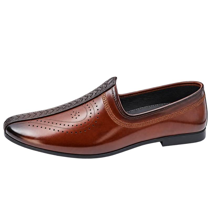 Nagra Jutti Comes With Microfiber Leather Loafer Feature Slip-On Shoes  