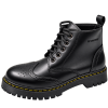 Original Brogue Leather Ankle Lace- Up Double Sole Boot By Marten