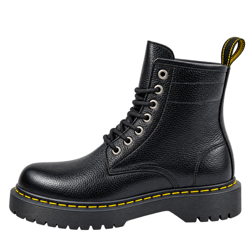 Full Boot With Original Leather Inspired By Martens