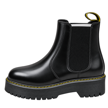 Chelsea Original Leather Boot Inspired By Martens Triple Sole