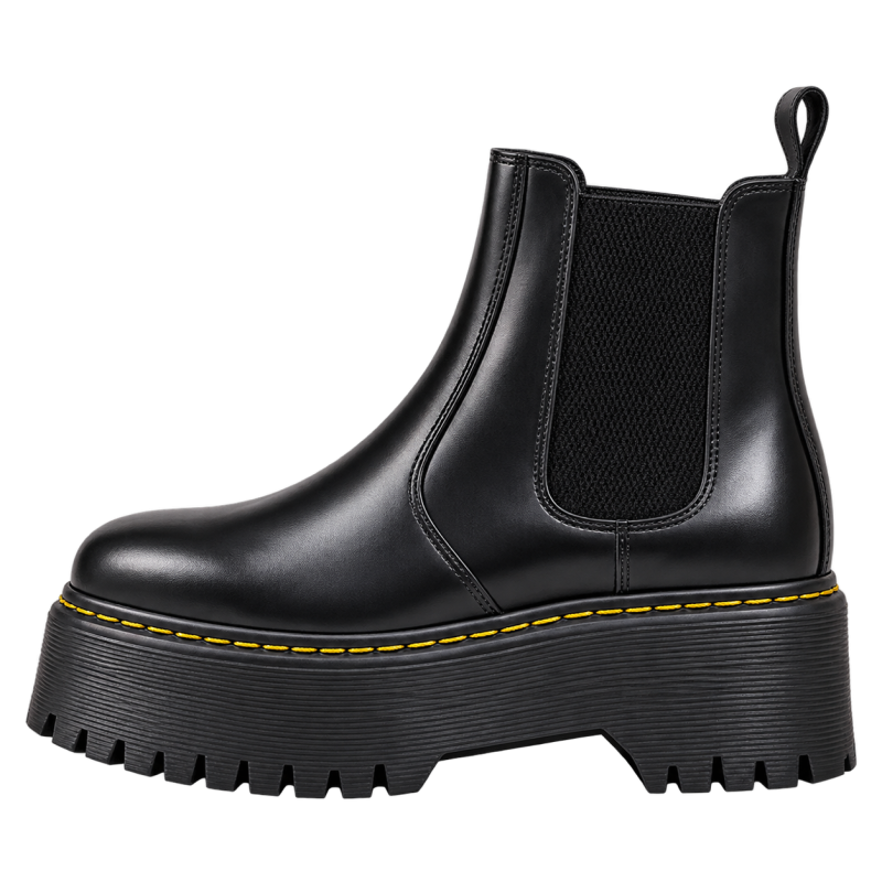 Chelsea Original Wax Leather Boot Inspired By Martens Triple Sole