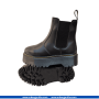 Chelsea Original Wax Leather Boot Inspired By Martens Triple Sole