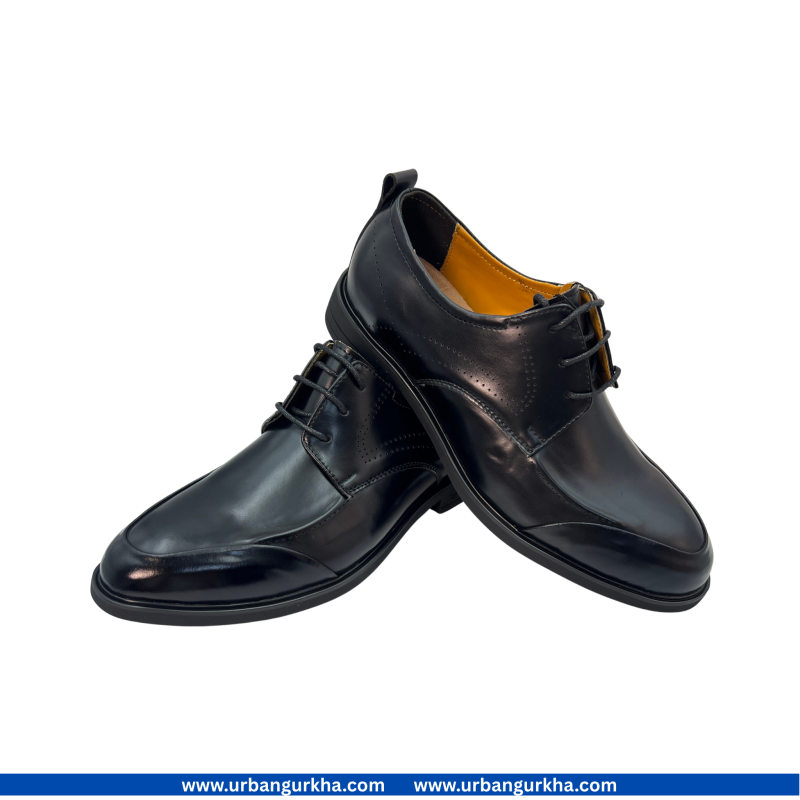 Derby Plain Toe Party And Casual Premium Quality Leather Formal Shoes For Men
