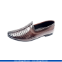 Nagra Jutti Comes With Microfiber Leather Slip-On Shoes