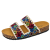 Sandals For Ladies In Beautiful Colour With Different Dhaka Pattern